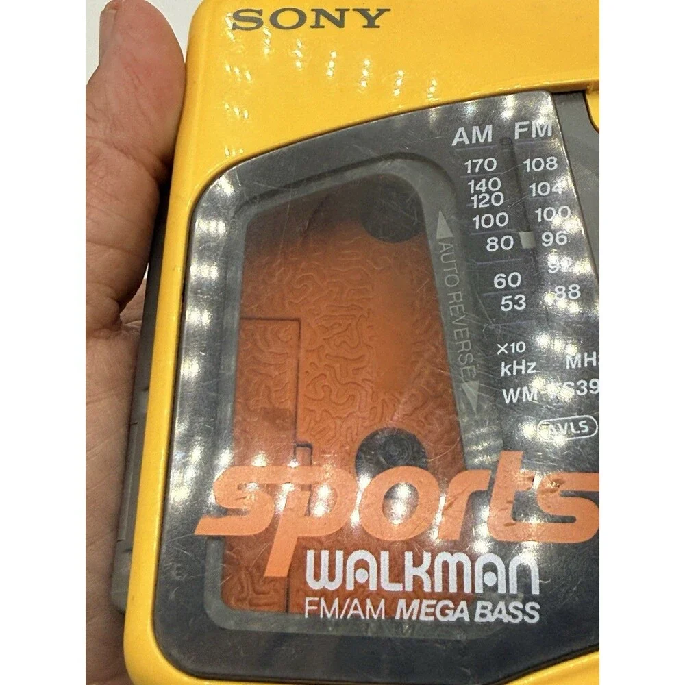 Vintage Sony Walkman WM-FS397 Radio Cassette Player Mega Bass : TESTED WORKS